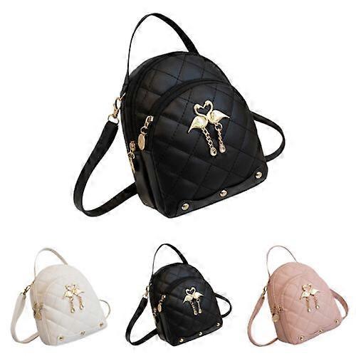 レディースワンミニバックパックスクールトラベルカジュアルスモールリュックサックショルダーバッグ