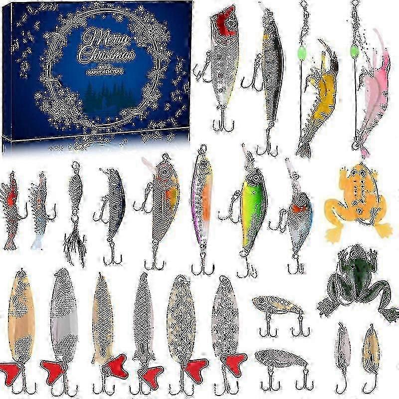 Fishing Advent Calendar Bebetter Christmas Countdown, Fishing Tackle Advent Calendar gt
