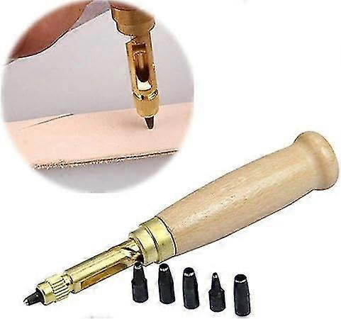 Self Punching Leather Belt 1.5-4mm Punch Cutting Tool