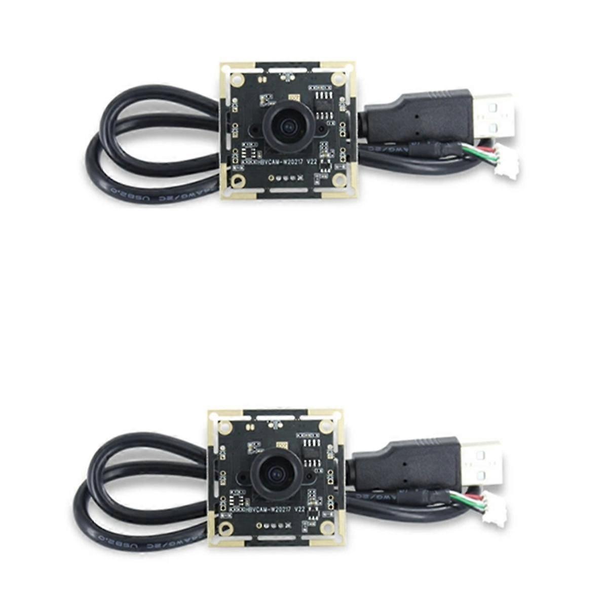 OV9732 1MP Camera Module 100 Degree MJPG/YUY2 Adjustable Manual Focus 1280X720 PCB Board for WinXP/7/8/10 with 2M Cable