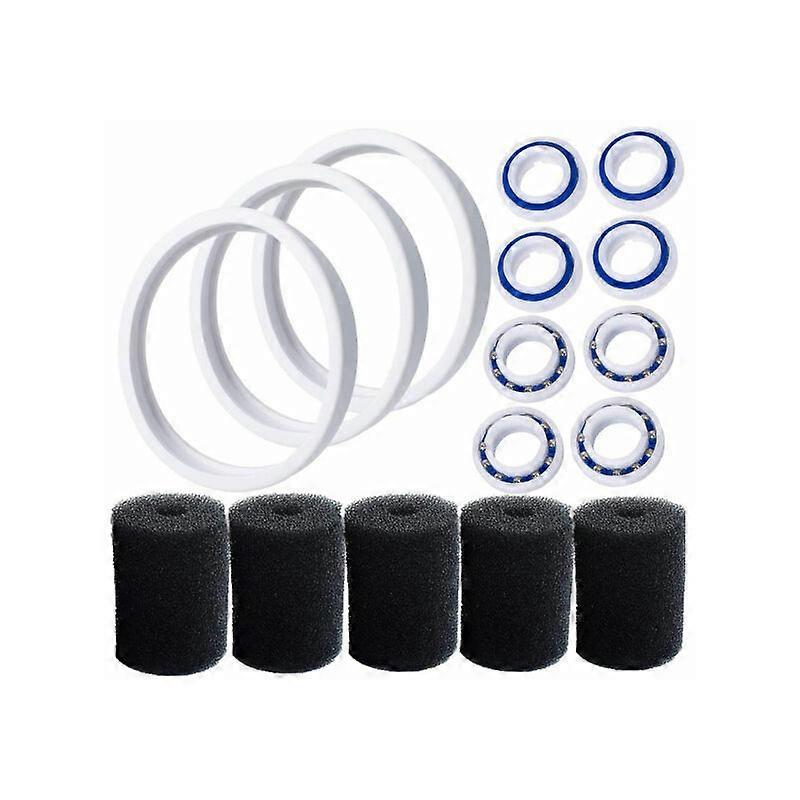 roulement à billes de roue pour roulements de roue et pneus de remplacement Polaris avec coton de remplacement de nettoyage