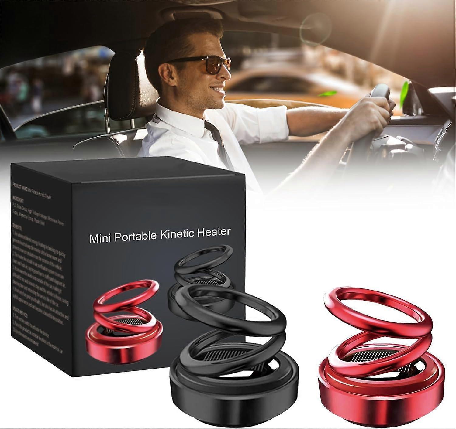 Car Portable Kinetic Mini Heater Solar Micro Vibrating Radiator Heater Diffuser,100% New