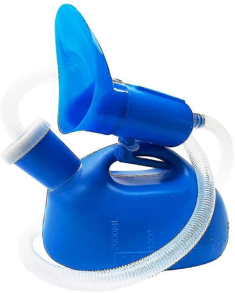 Vaso per bottiglie di urina Bottiglia di pipì spessa portatile 2000 Ml 47"per emergenza