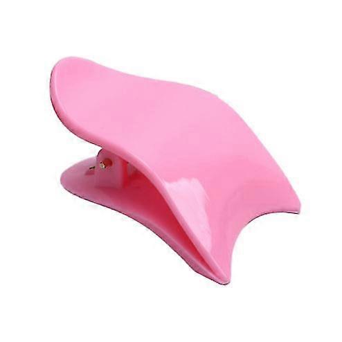Pink Lightweight False Eyelash Applicator - Beginner's Plastic Aid Tool for Makeup and Beauty