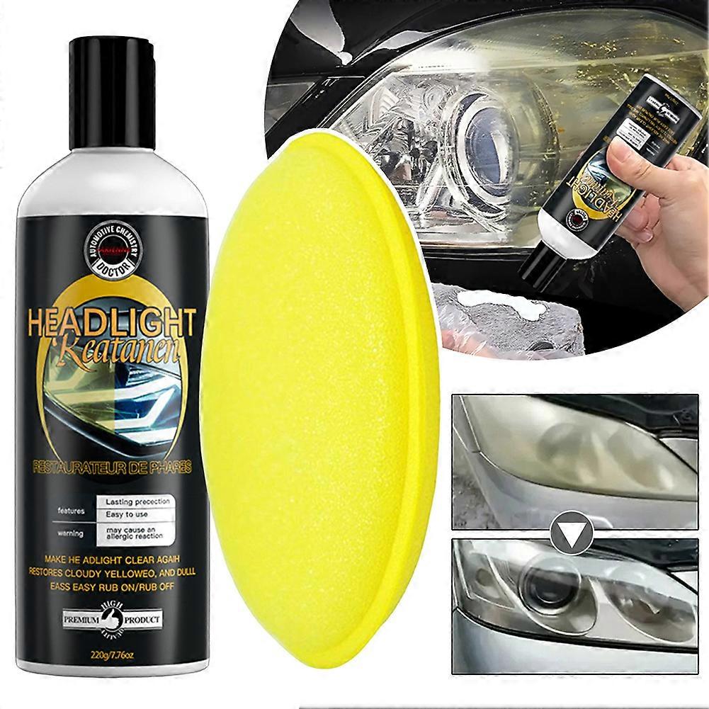 Headlight Repair Kit – Long-Lasting Protector for Clear Lampshades & Headlights
