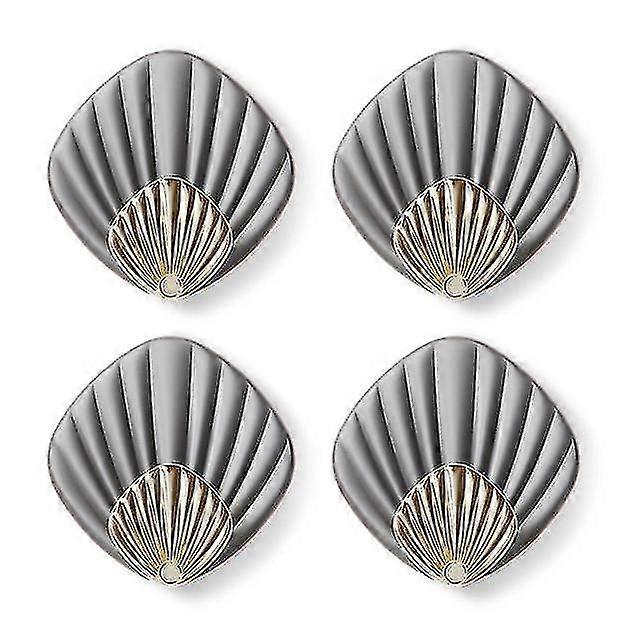 4pcs ווים קיר קולב מארגן מעטפת דבק עצמי מחזיק אחסון קיר חלק למטבח אביזרי אמבטיה לבית מעמד אחסון לקיר