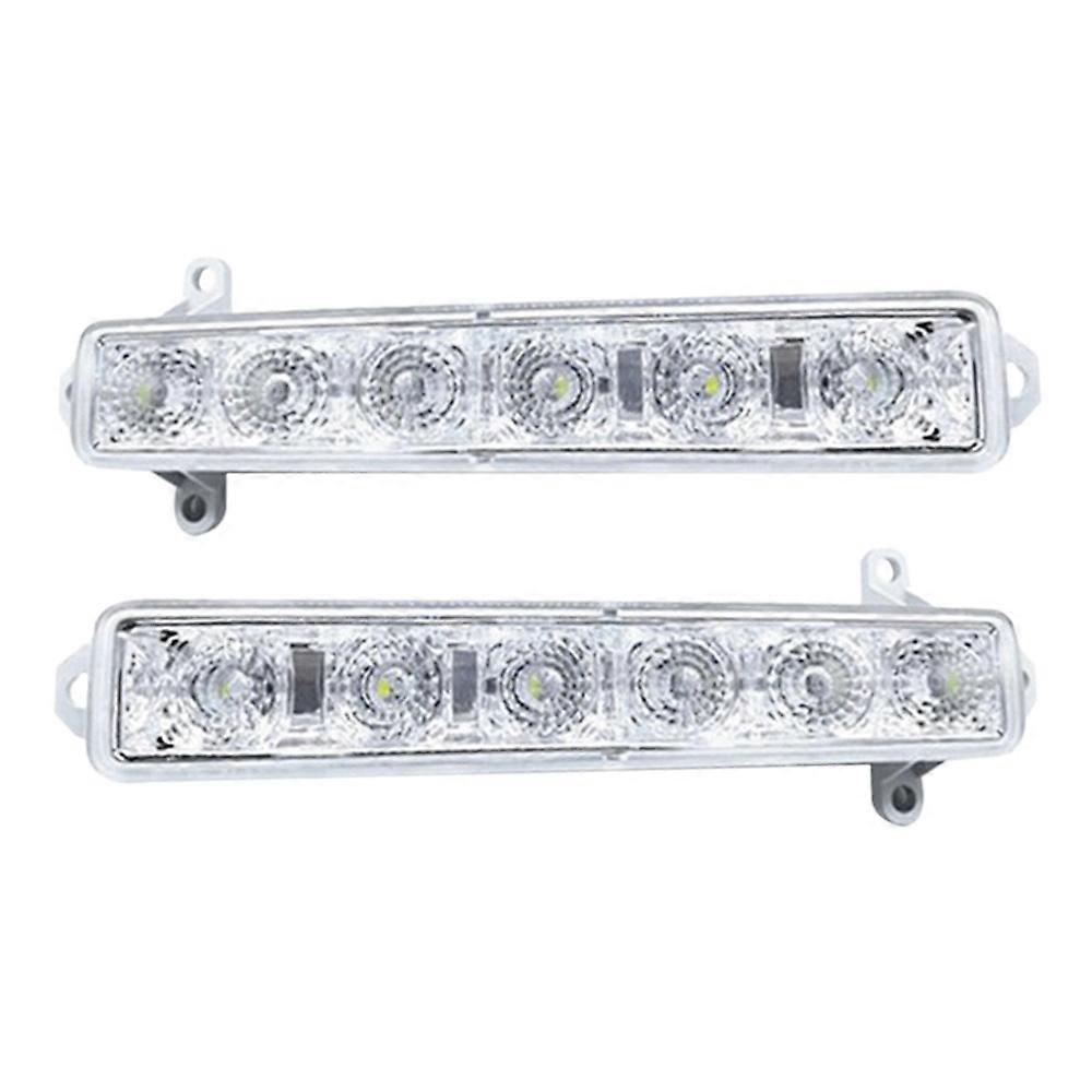 Car L+R LED DRL Fog Light for C1 06-17 C3 15-19 Auto Driving Lamp Daytime Running Light Bumper Lamp