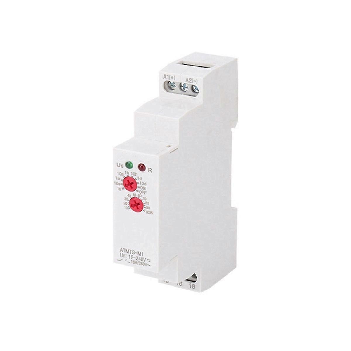 ATMT3-M1 Multifunctional Time Relay Signal Delay Relay Rail Installation
