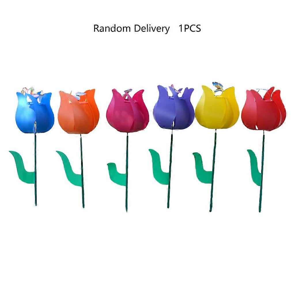 Blumen Rasen Windräder Windspinner Große Windmühle Windrad für Gartengarten