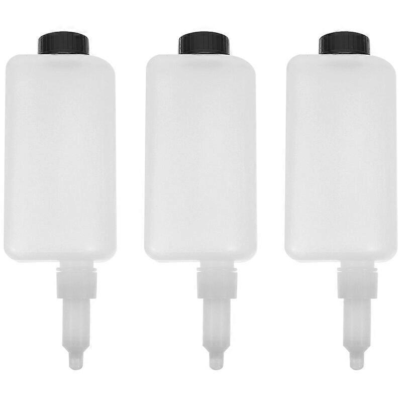 3 Sets Soap Dispenser Inner Bottle Wall Mounted Shampoo Liquid Container Parts Lotion Replacement Pump Empty Vial Refillable