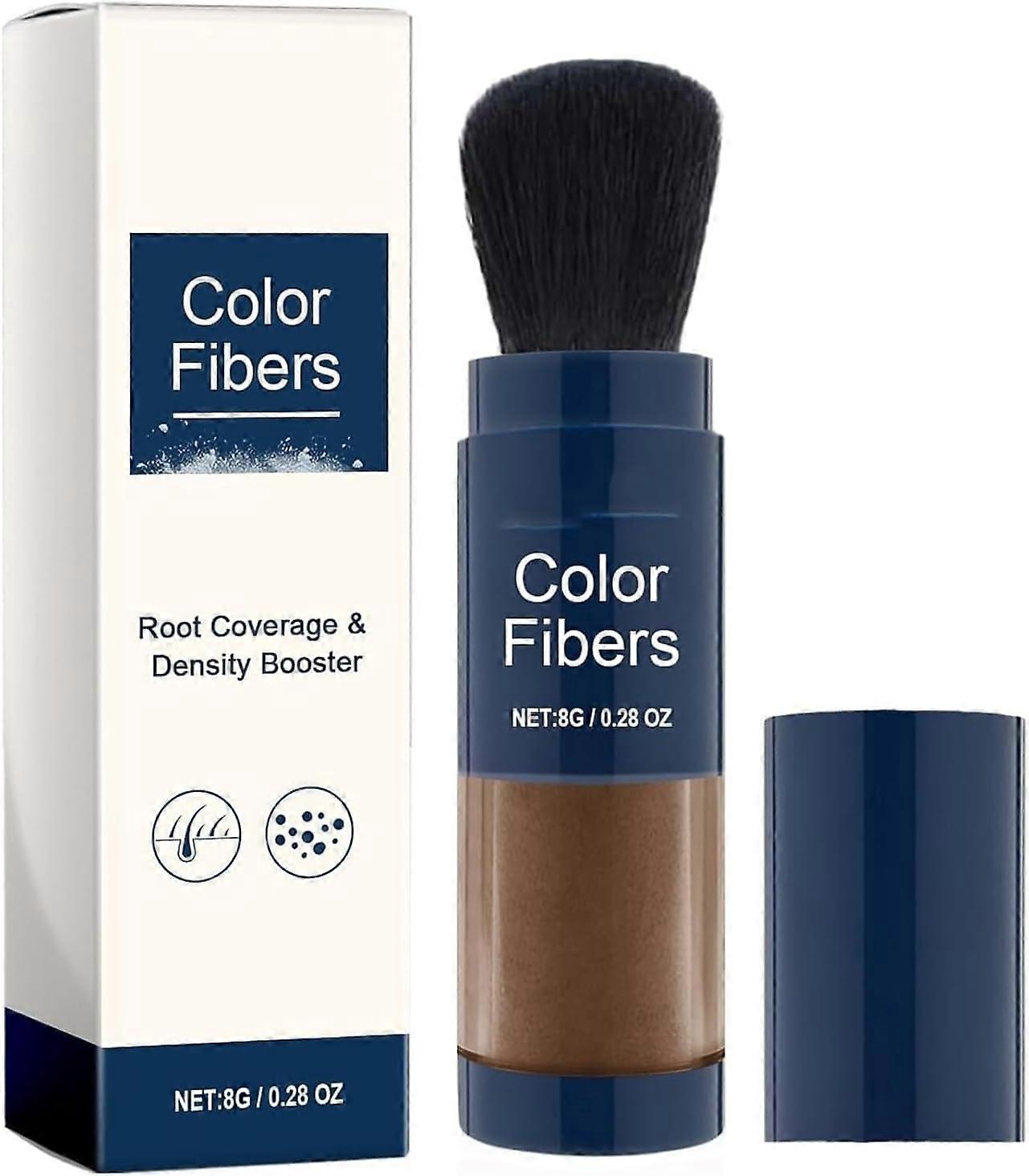 Supersize Color Fibers with Refill Set, Colored Hair Thickener, Temporary Hair Color for Root Touchup, Hair Fibers for Thinning Hair, Natural Hairline