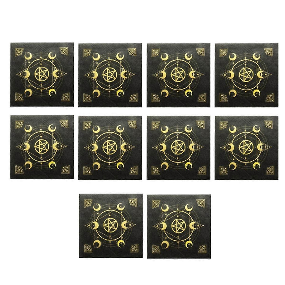 Nappe de tarot de style E, nappe non tissée à jolis motifs