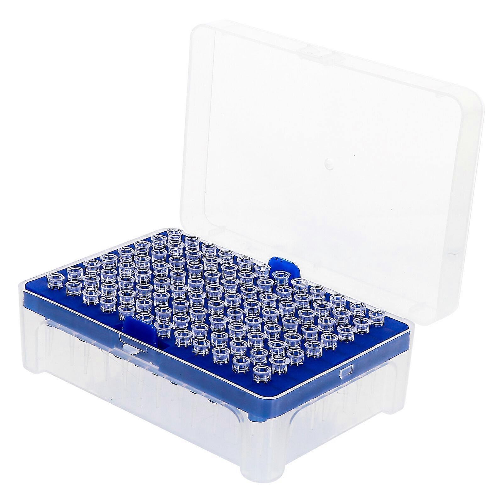 96pcs Disposable Filter Pipette Tips Plastic Lengthened Pipette Tips Banmo