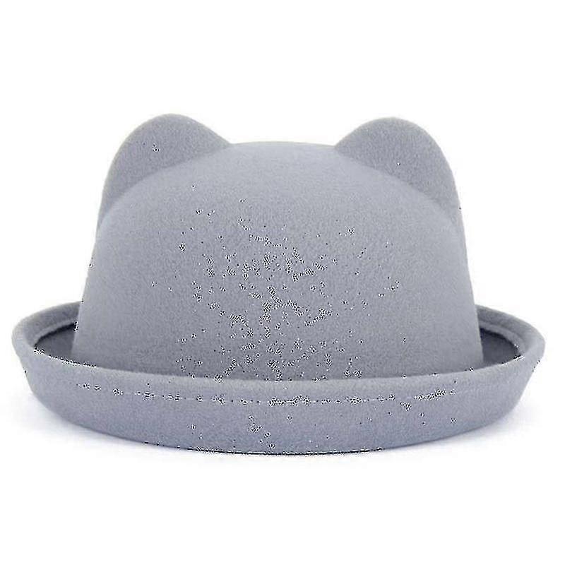 Parent-child Bowler Wool, Fedora Hats