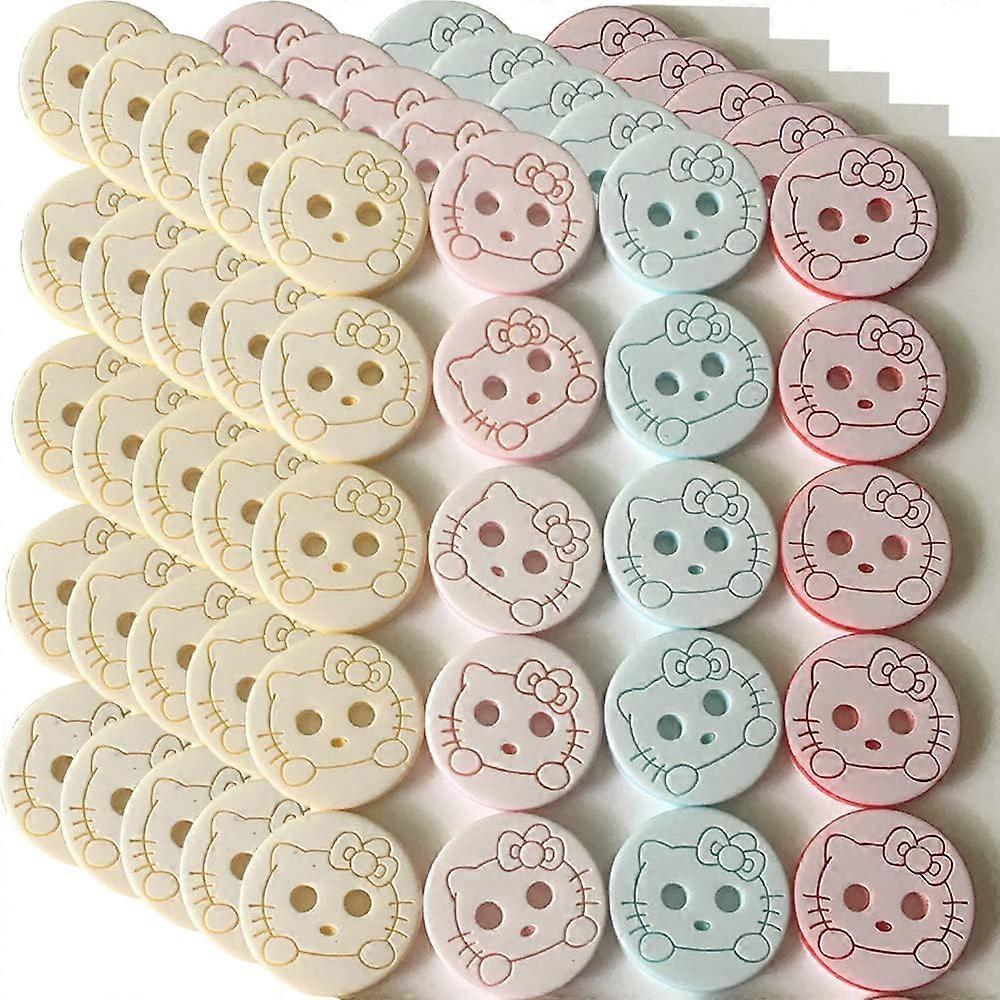 (Pack of 100) Buttons for Baby Cardigans Poppy Decorations Buttons for Baby Cardigans Knitting Buttons for Cardigans Baby Buttons for Cardigans Plasti