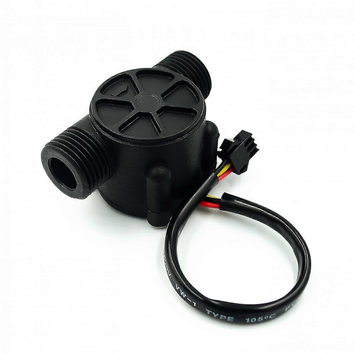 Sensore Flusso Acqua G1/2 - 1-30L/min, Effetto Hall, In Rame, Per Sensore Flusso Acqua G1/2 - 1-30L/min, Effetto Hall, In Rame, Per