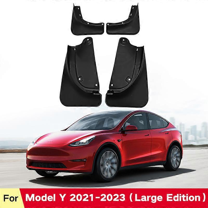 Mud Flaps For MODEL Y  2021 2022 Big Edition Splash Guards Fender MudFlaps Front Rear Mudguards Car Accessories