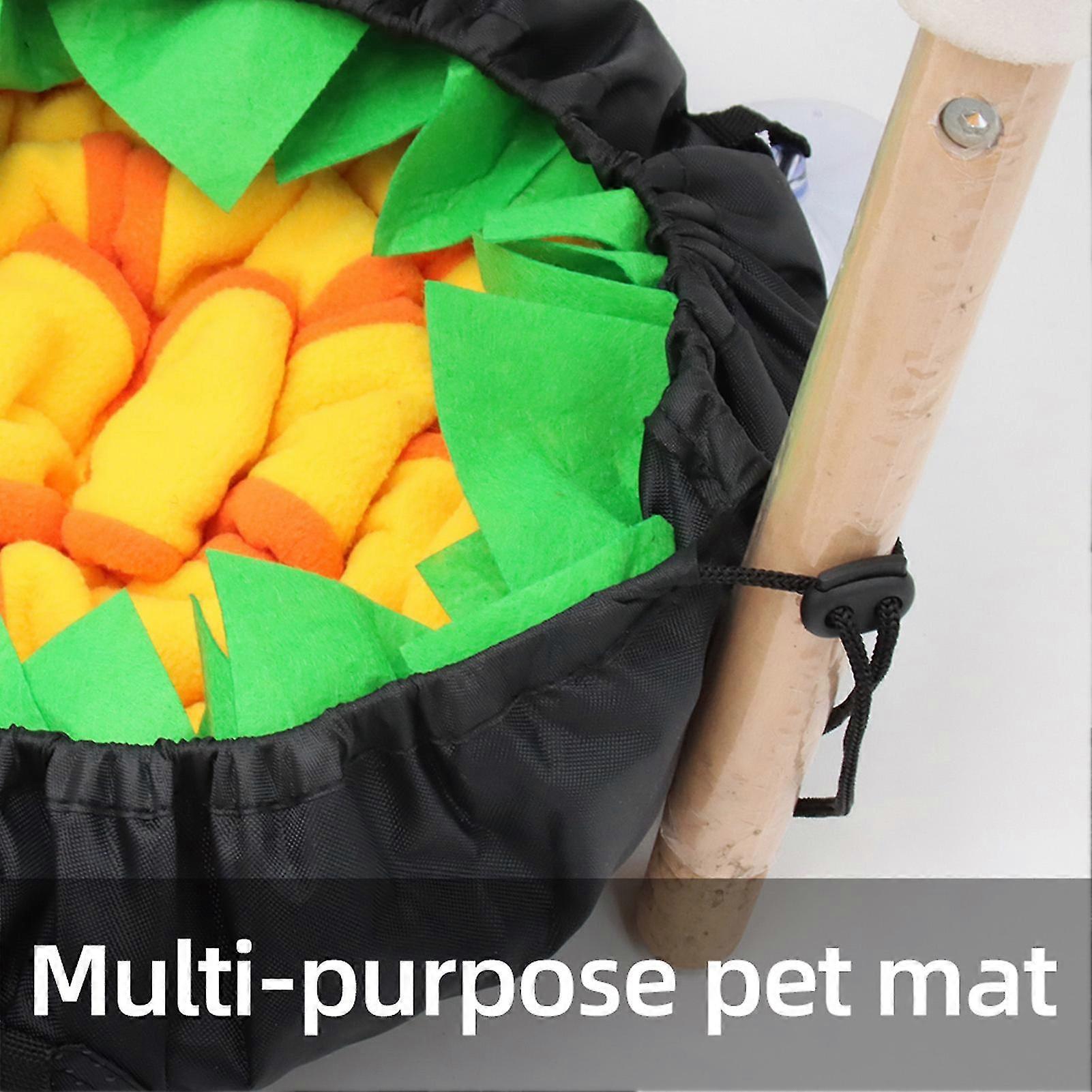 1 Dog Sniffing Mat Yellow