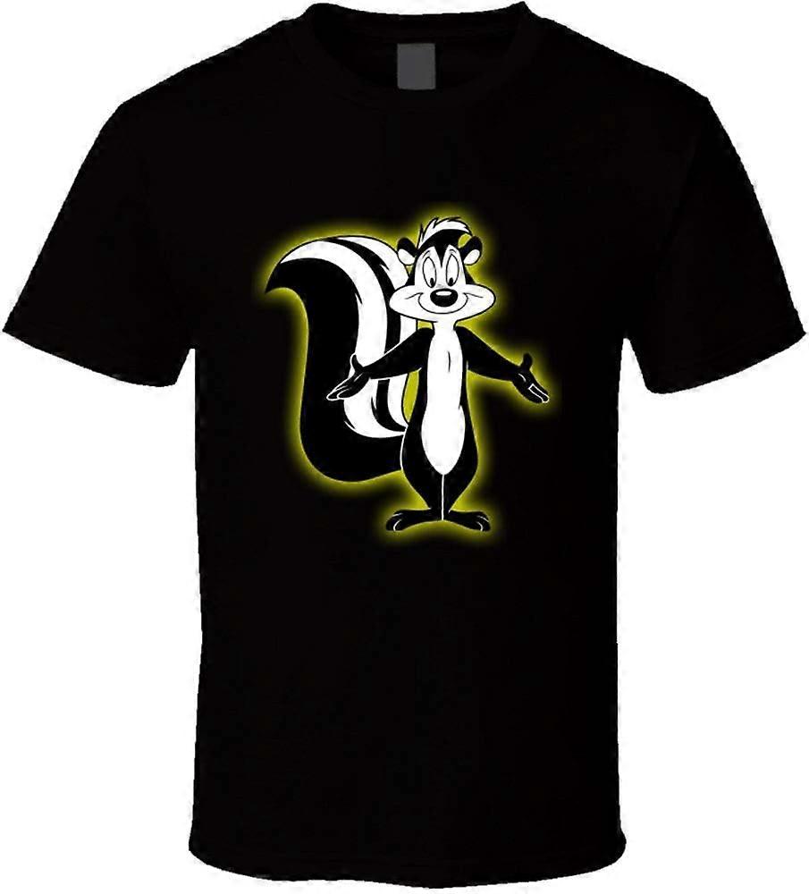 Camiseta Pepe Pew Negro