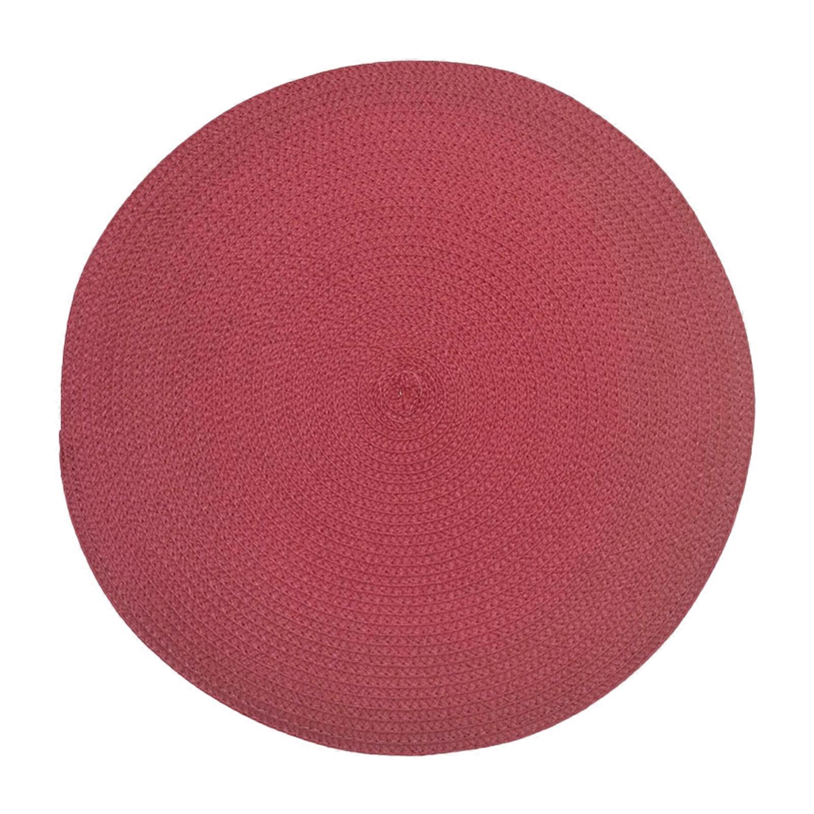 Table Mat Reusable Waterproof Round Tea Coffee Cup Coasters for Cafes TSUNDEAU