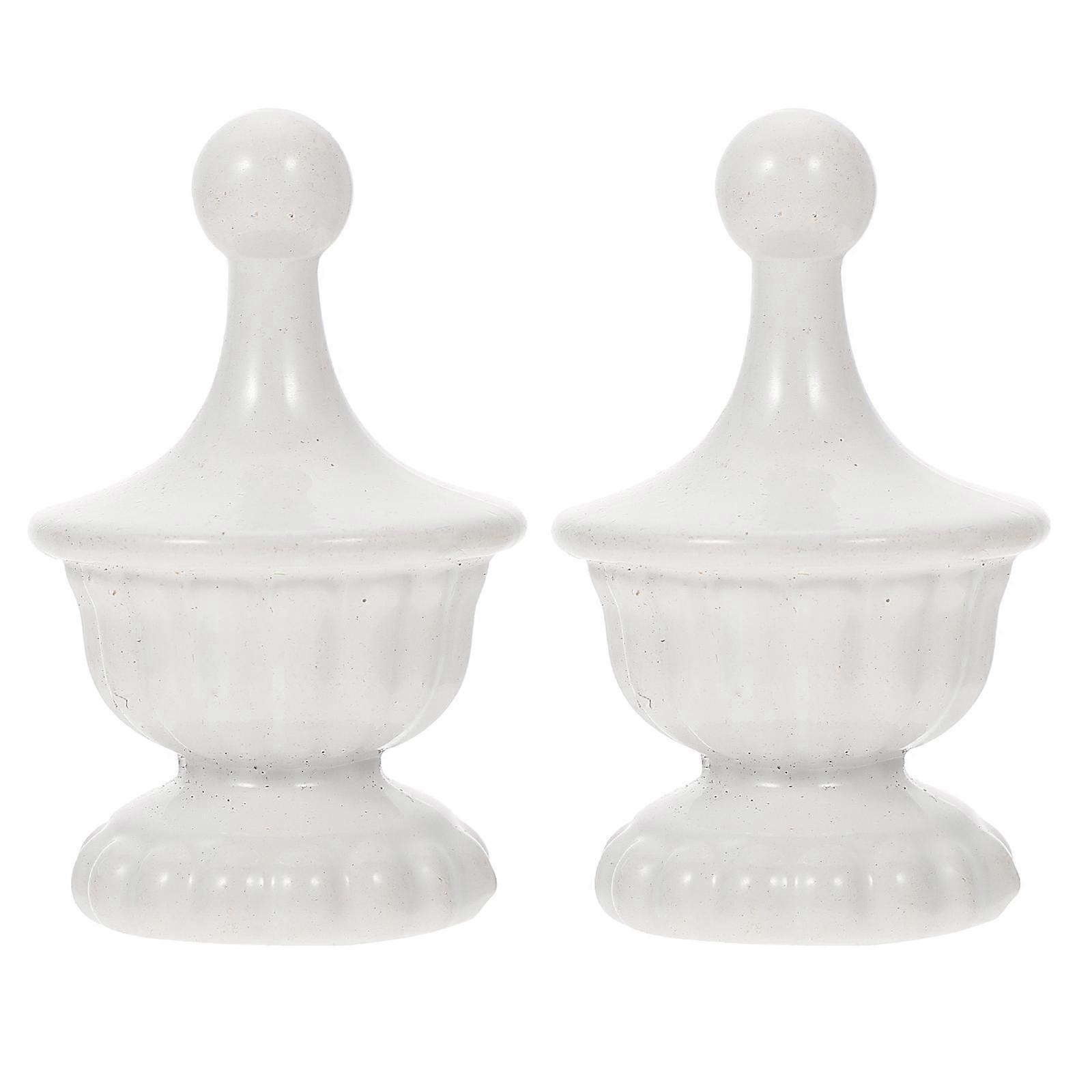2Pcs Simple Lampshade Knob Creative Table Light Finial Chic Light Accessory