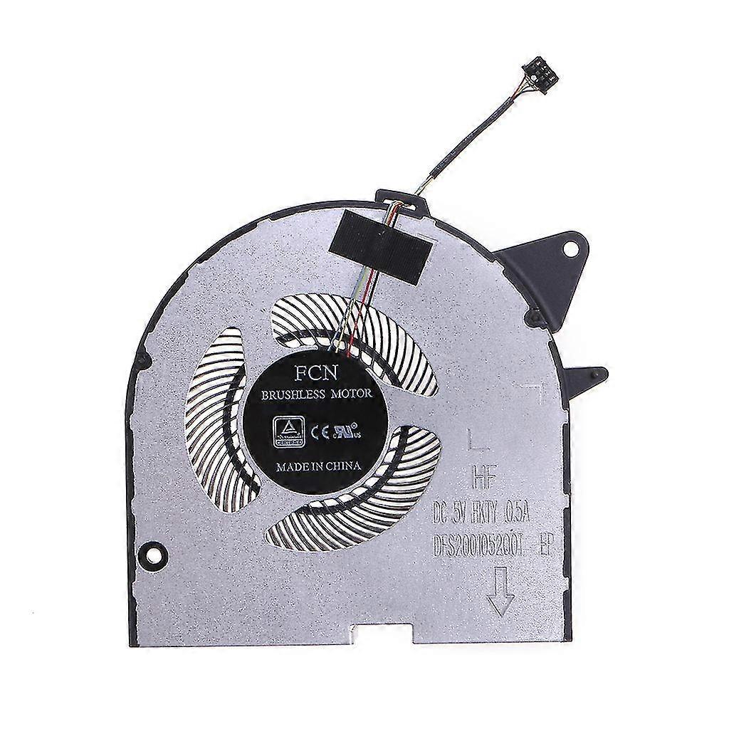 Replacement Laptop Cpu Cooling Fan Dc 5v / 0.5a 4 Pin 4-wires Gpu Radiator