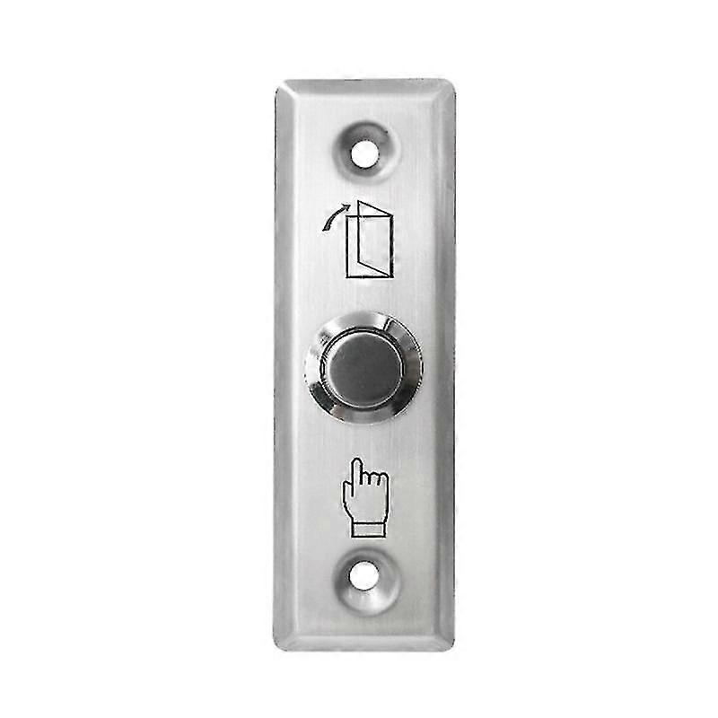 Stainless Steel Exit Button Switch For Lock Door Access Control System Door Push Exit Door Release