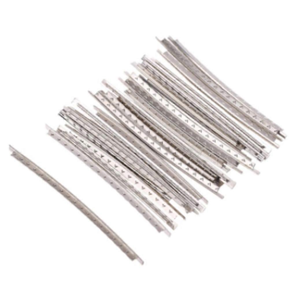 24 Adet Gitar Perde Telleri 2.2mm 24 Perde Gitarlar için Paslanmaz Çelik Fretwire Seti