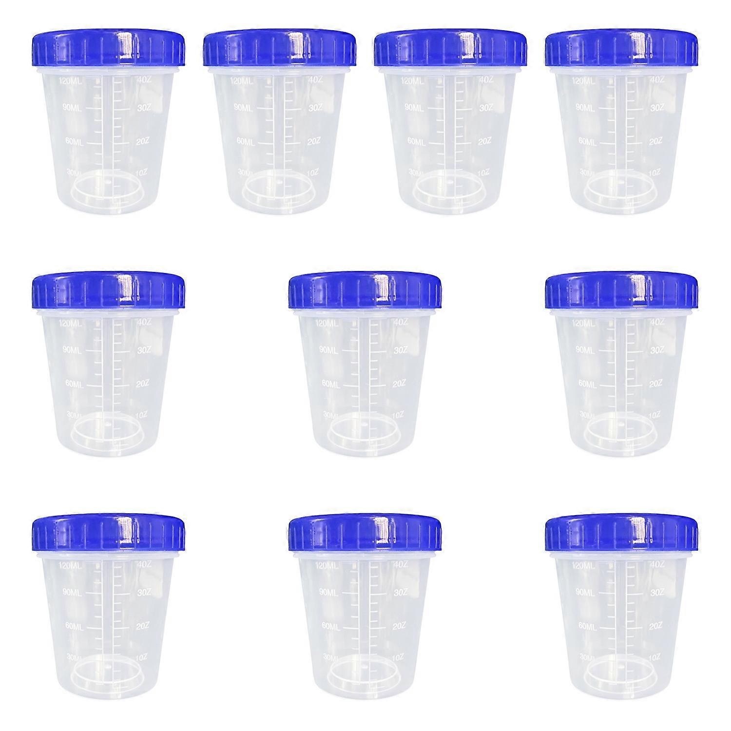  10Pcs 4 Oz Salad Dressing Containers Set for JSCARES Leakproof Stackable Small Containers with Lids