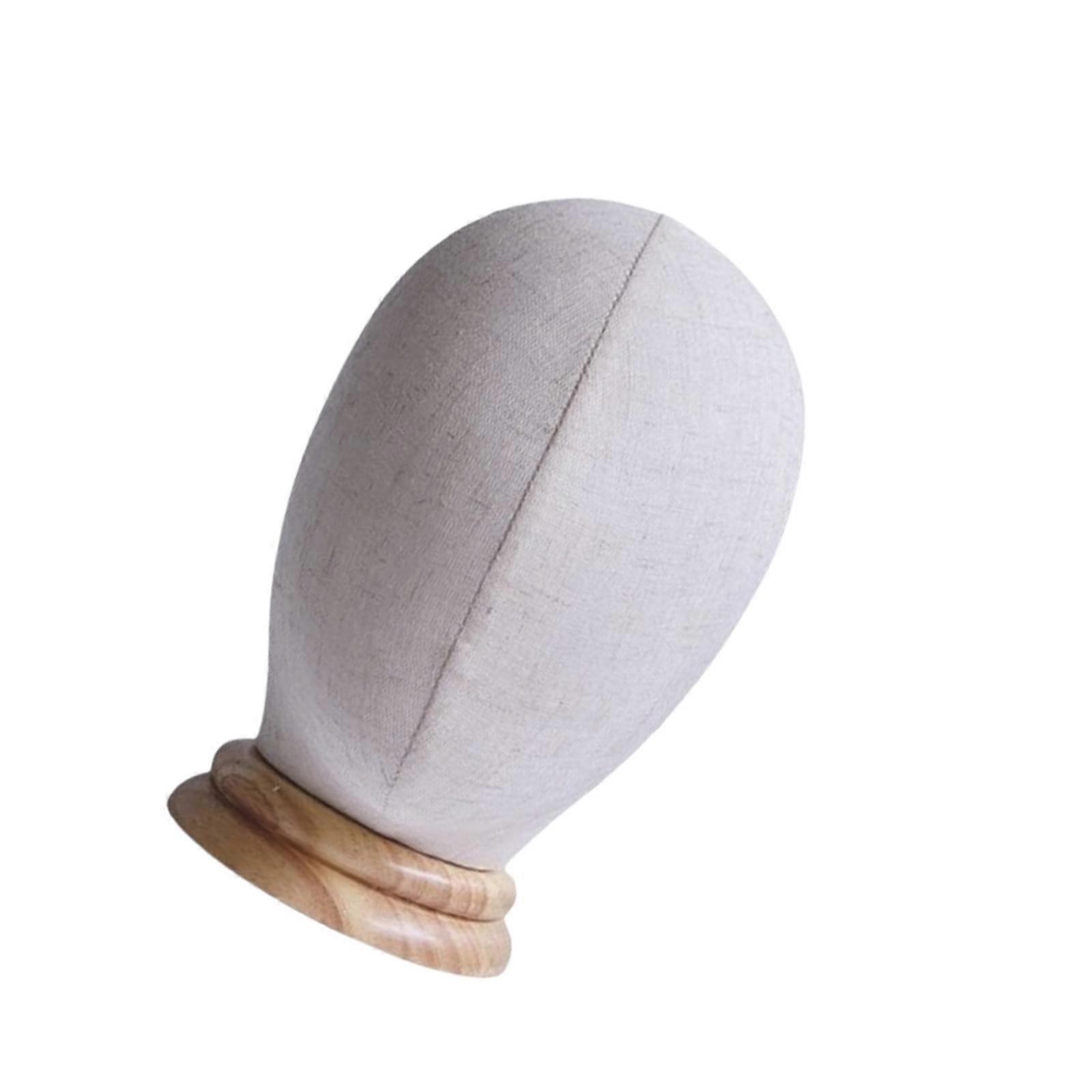 Περούκα που κατασκευάζει καπέλο Stand Mannequin Head για σαλόνι ομορφιάς ή γυαλιά καταστημάτων L