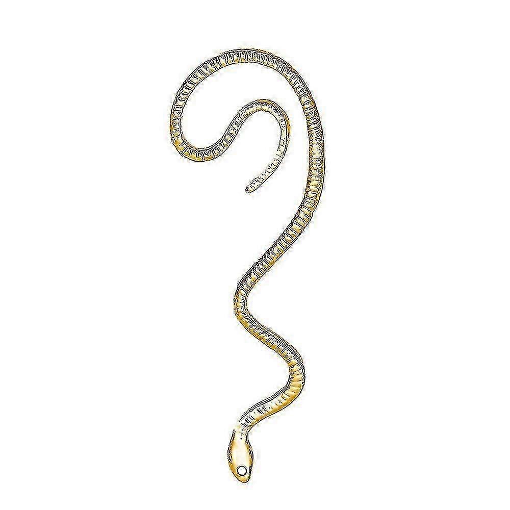 2pcs Simple Retro Snake-shaped Personalized Without Pierced Ears