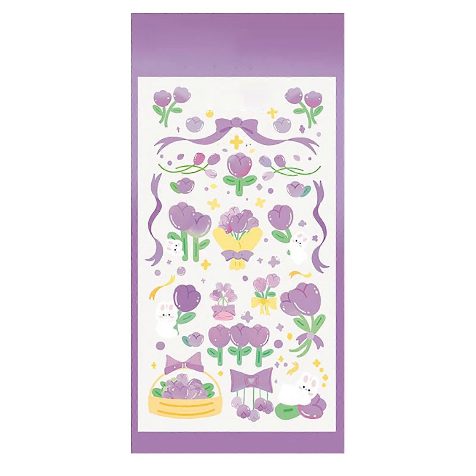 Journaling Joy: Waterproof Cartoon Scrapbook Stickers - DIY Craft for Planners & Notebooks