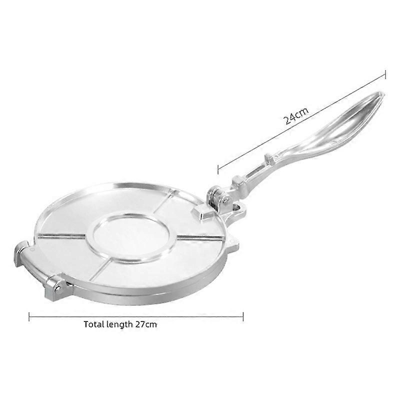 Taartpers aluminiumlegering cake pers artefact luie handgemaakte ronde knoedel wrapper deeg vorm