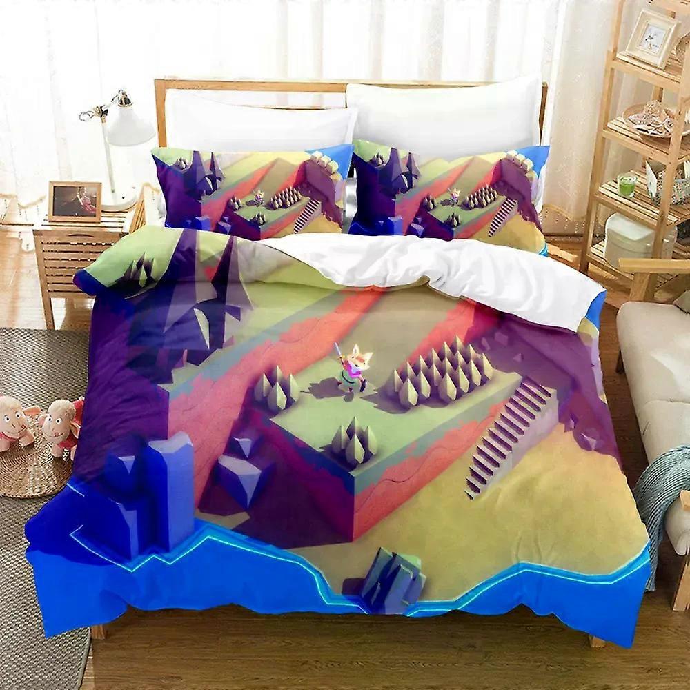 x1099 LençóisJogo de Anime Túnica Conjunto de Cama Capa de Edredão Quarto Capas de Edredom Capa de Colcha Tamanho Twin Home Textile /PCS Conjunto de Cama de 3 Peças (1 Duv