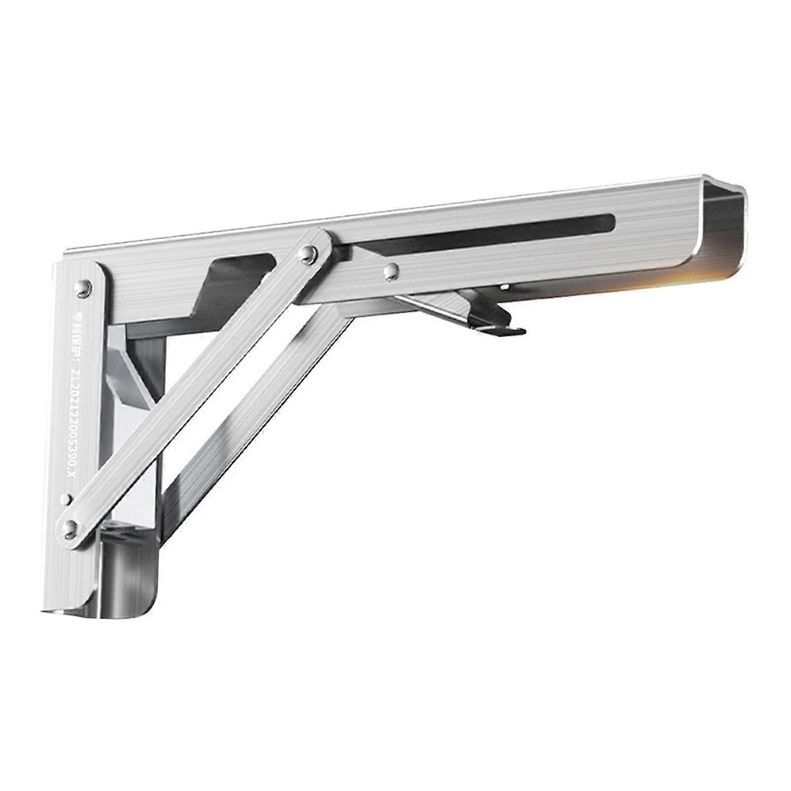Foldable Bracket Space Saving Foldable for Wall Table Triangle Shelf Bracket 10inch