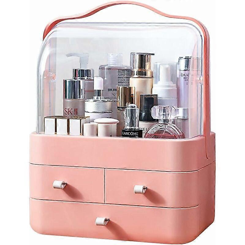 Cosmetic Organizer-Cherry Pink Large