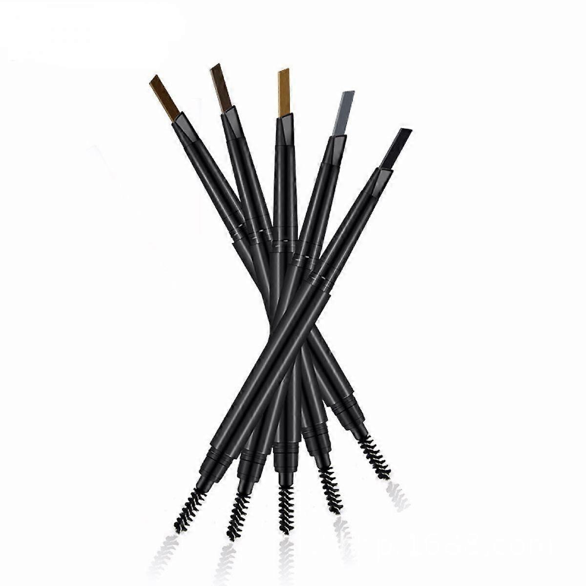5 Pcs Waterproof Eyebrow Pencil, Ultra-fine Mechanical Pencil, Draws Tiny Brow Hairs And Fills In Sparse Areas And Gaps
