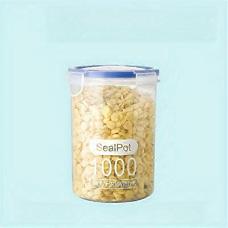 Large Capacity Airtight Storage Jar with Lid - Keep Food Fresh, Organize Kitchen, and Store Grains, Dried Fruits, and More with Ease - Durable PP Matt