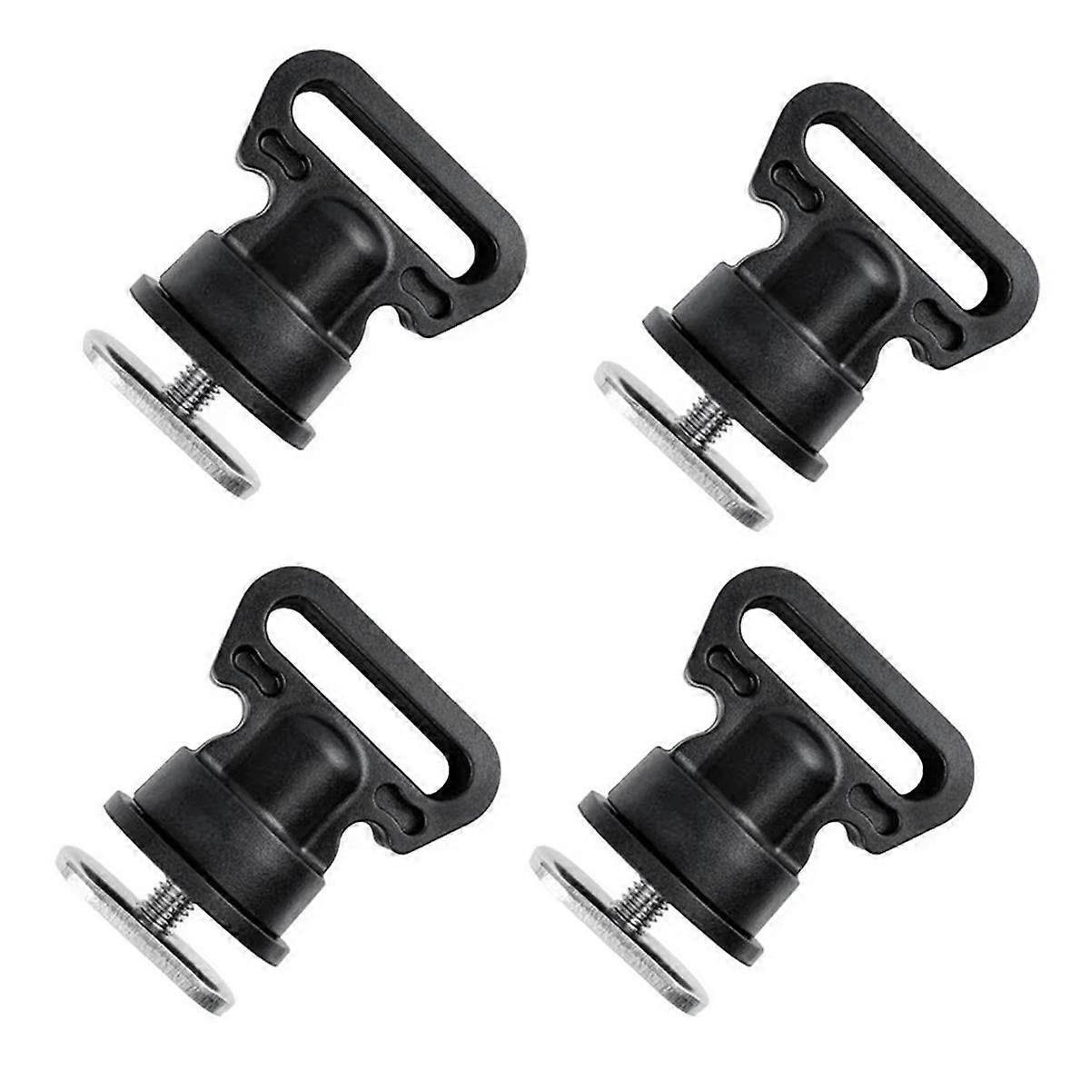 4PCS Marine Track Mount Vertical Tie Downs for Securing Cooler Crate Rail Mount Fishing Kayak Boats
