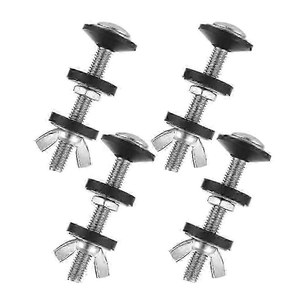 4 db-os univerzális WC-tartály tömítés, WC-tartály és WC-csésze közötti csavarok javítása