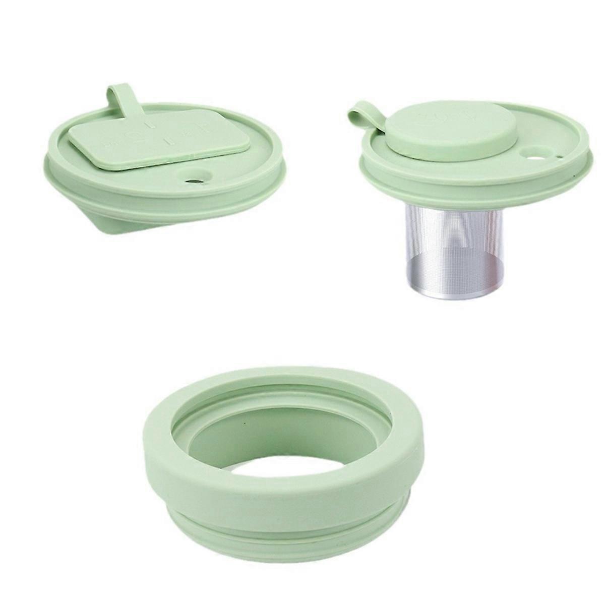Suitable for Accessories 40 Oz Lid, Multi-Function Spill-Proof Lid, Green