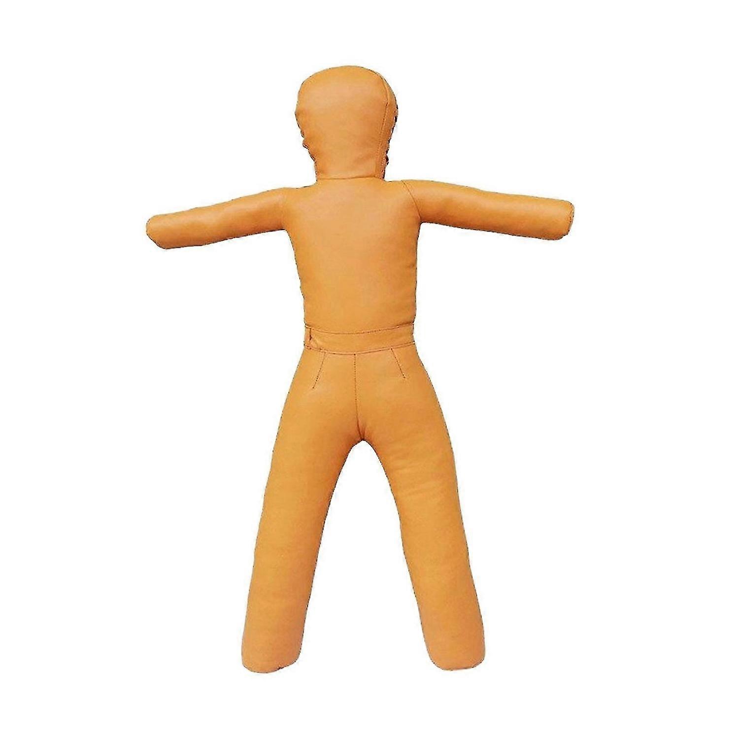 Fighting Training Dummy PU Läder Ofylld Övning Multiuse Brasiliansk Jiu Jitsu Dummy för Karate B