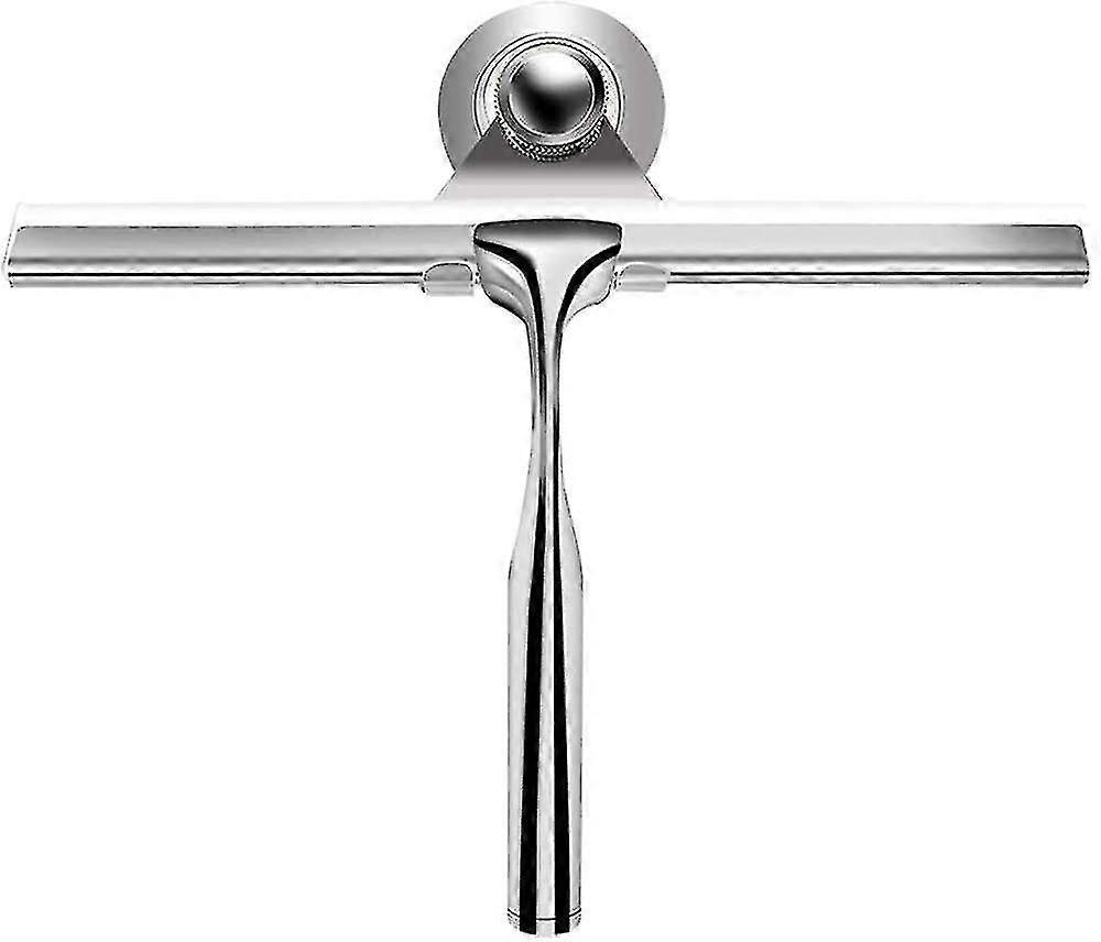 Stainless Steel With Replaceable Wiper Blade Window Squeegee For Bathroom Mirror