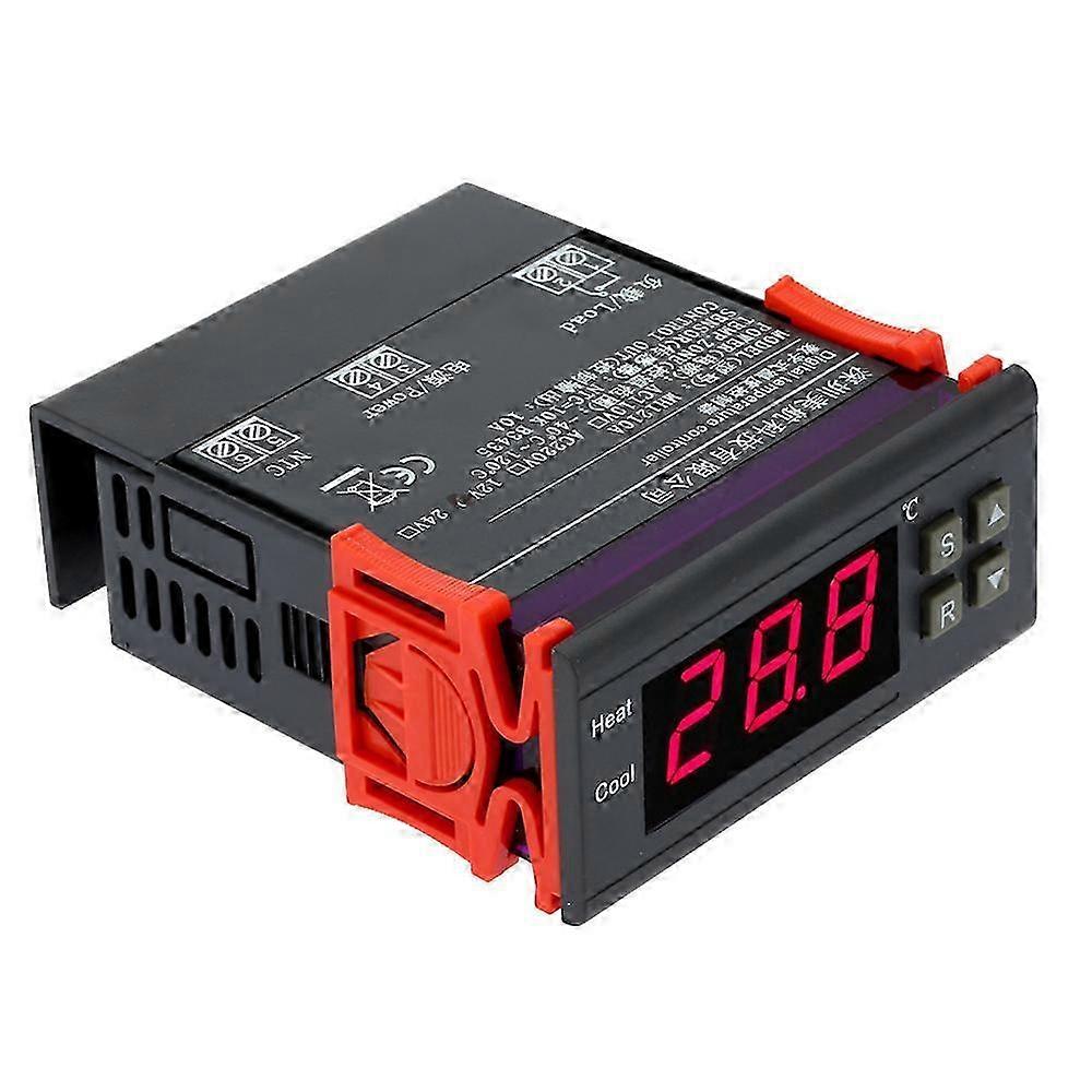 12V 10A Digital Temperature Controller with Thermocouple Sensor (-40°C~120°C)