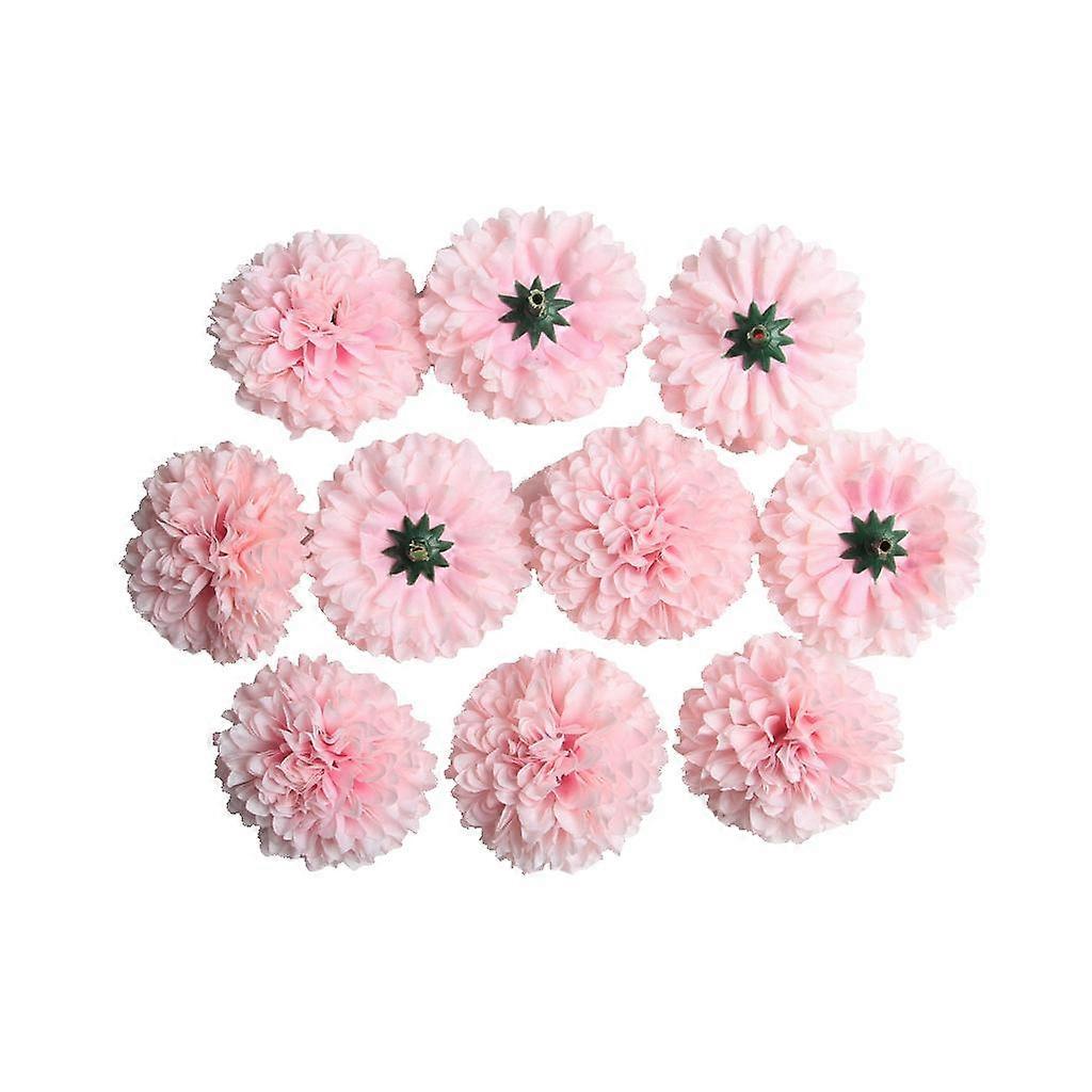 10X Mătase artificială Crizantema falsă Capete de flori Vrac Nuntă Petrecere Decor DIY