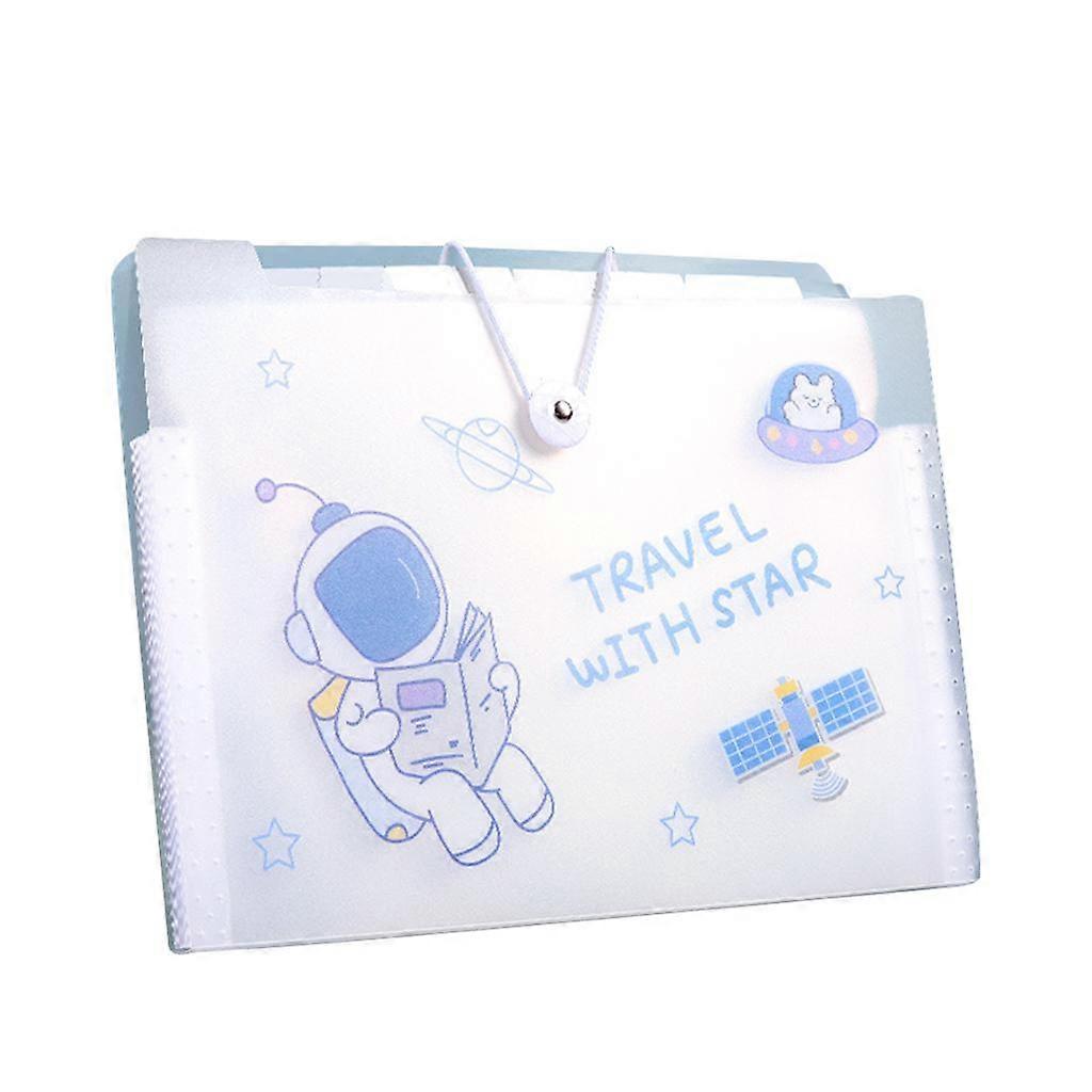 Portable File Organizer,Cute Document Folder Desktop Manager A4 File Holder