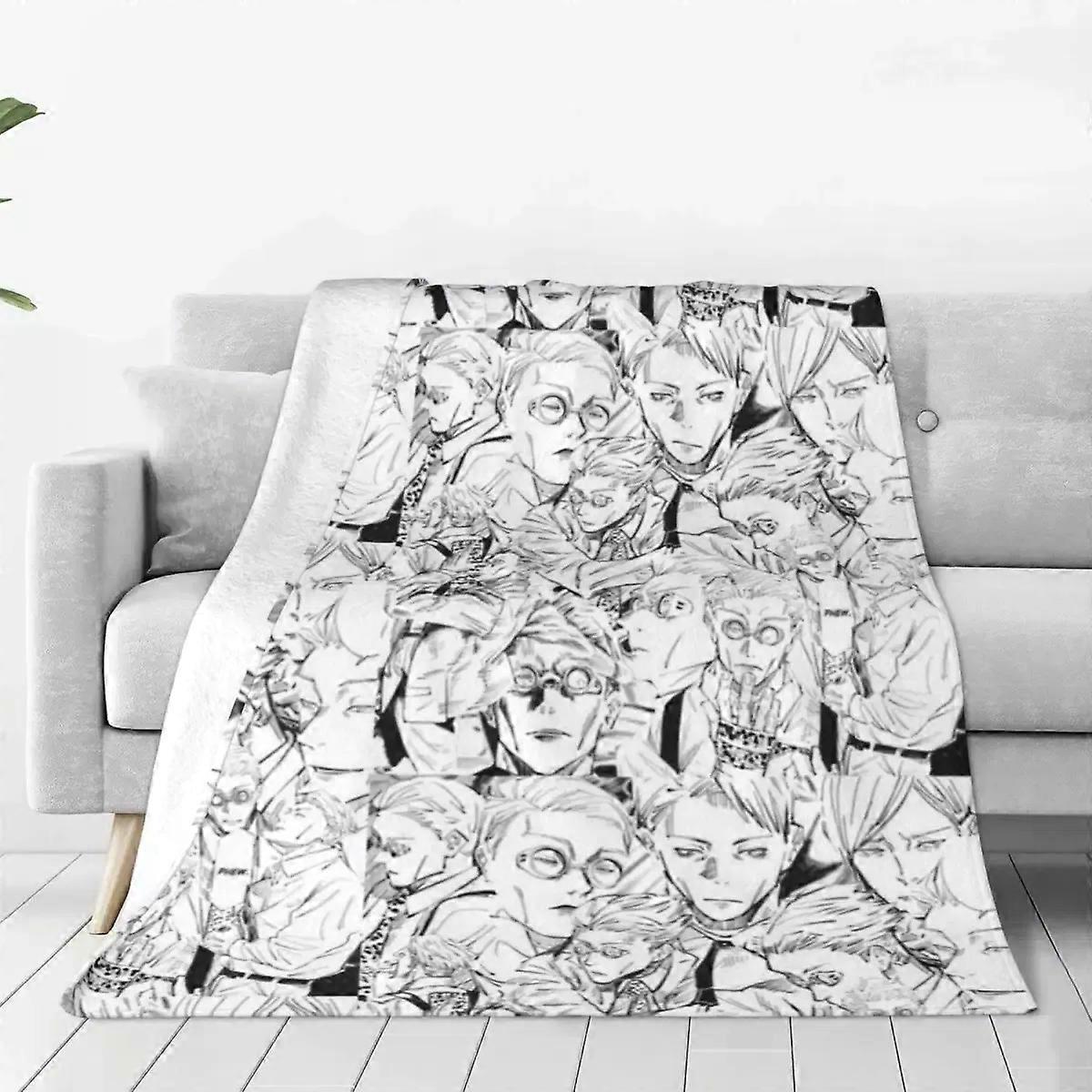 Super Varm Teppe Camping Nanami Kento Kaste Teppe Manga Jujutsu Trollmann  Flanell Sengeteppe Stol Estetisk Sovesofa Trekk | Fruugo NO, image size:1200x1200