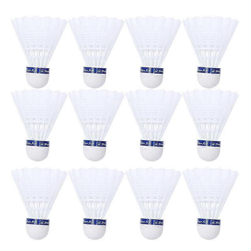 12pcs Badminton Nylon