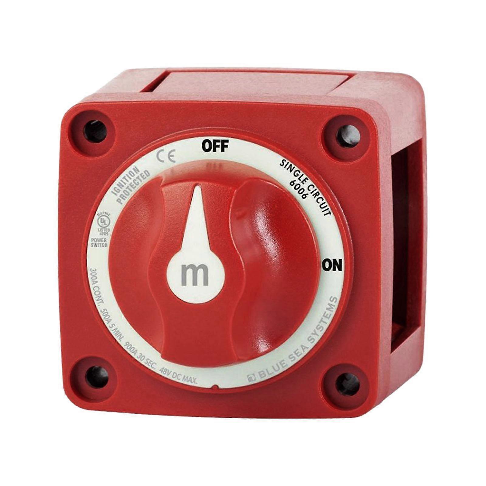 Netzschalter Boot ein/aus Heavy Duty Rot Wasserdicht Ausschaltschalter Trennen