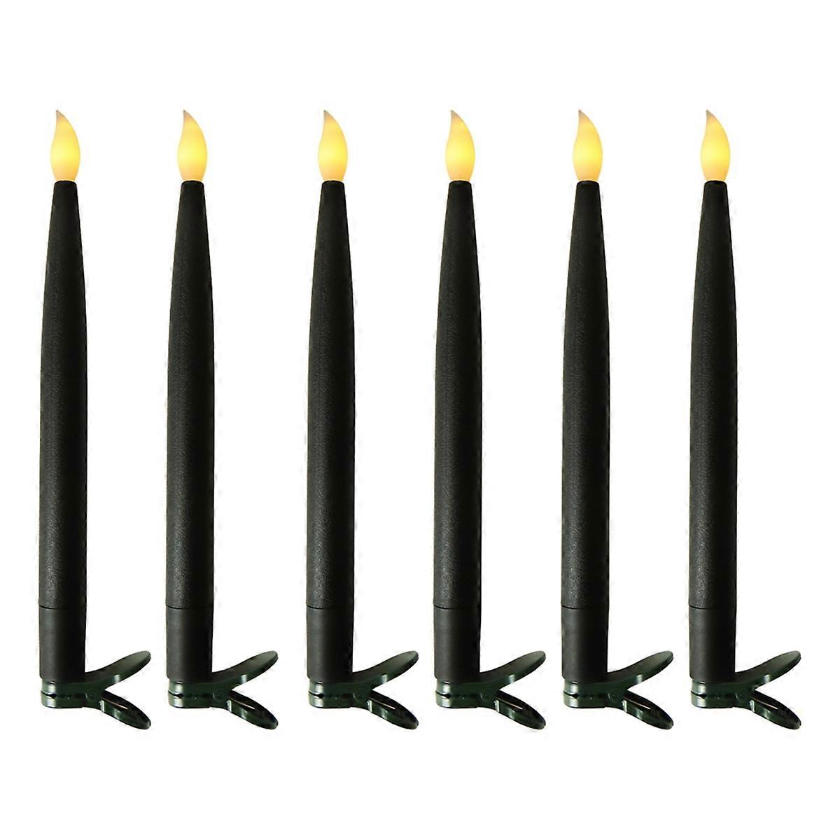Hanging Floating Flameless Candles Christmas Candles White B